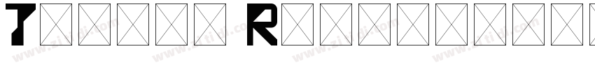 Techno Regular字体转换